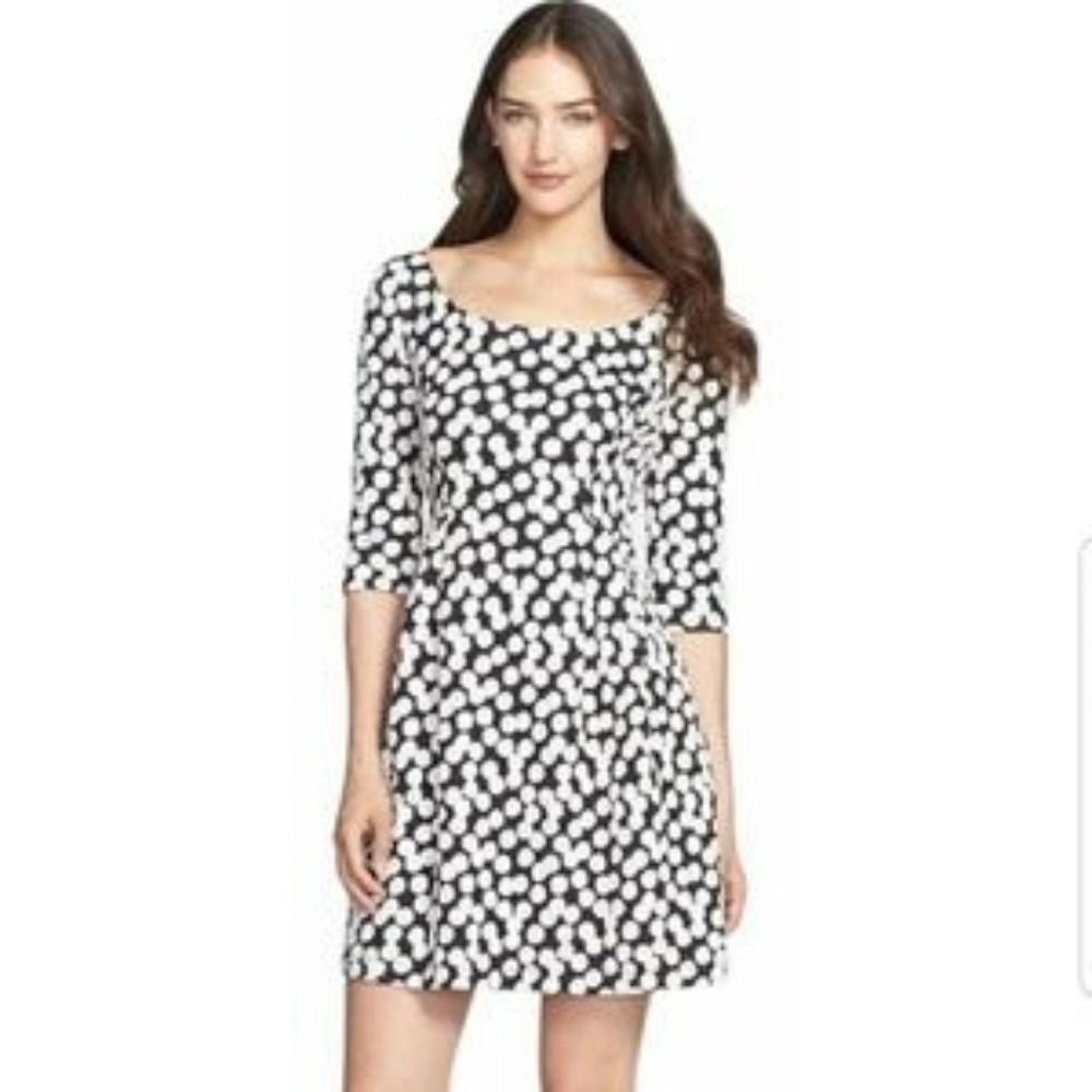 NWT Betsey Johnson Flirty Polka Dot Dress